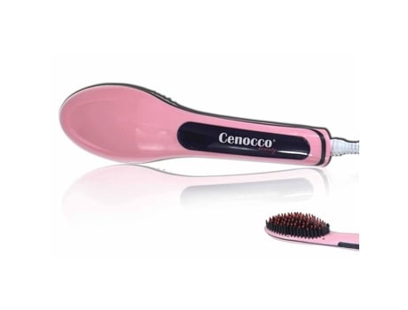 Cepillo alisador térmico Cennoco Beauty Cc 9011 Rosa