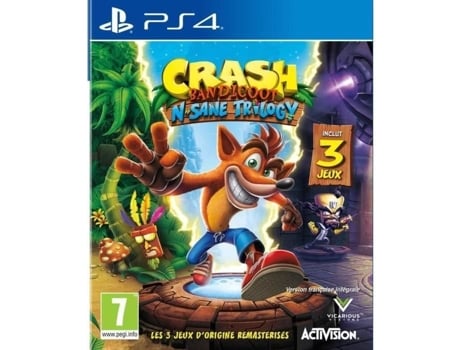 Juego PS4 Crash Bandicoot N Sane Trilogy