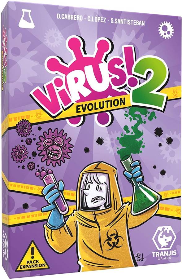 Virus 2 Evolution tranjis games juego de cartas trg12evo kit