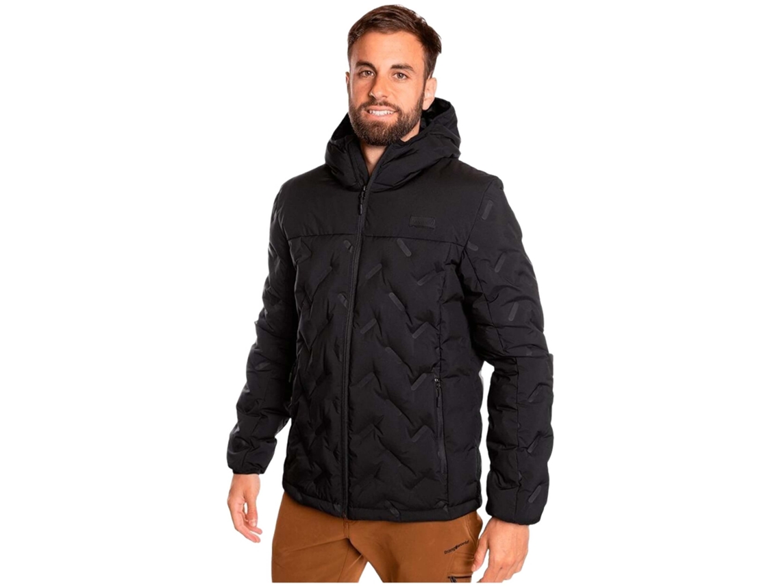 Chaqueta de Hombre TRANGOWORLD Plumas Valkom Negro 2XL Worten.es