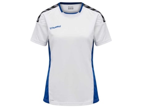 Camiseta de Mujer para Fitness HUMMEL Poly Hml Blanco (2XL)