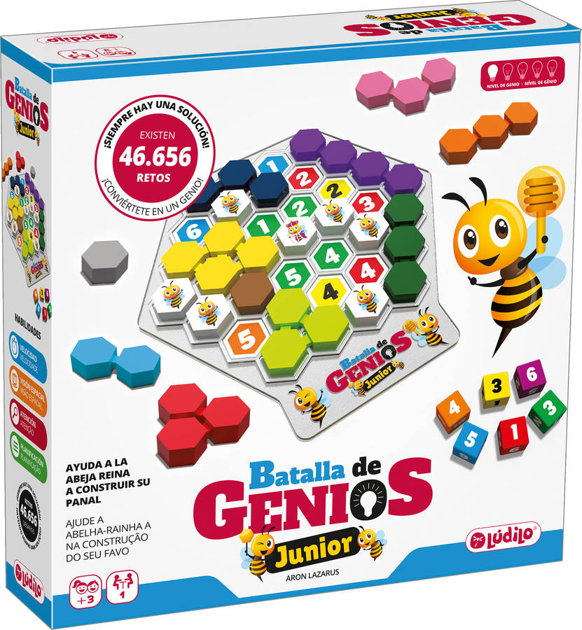 Juego de Estrategia LÚDILO Batalla de Genios junior (3 años)