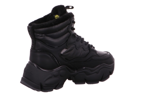 Botas de Mujer BUFFALO Binary Up Vegan Negro (38)