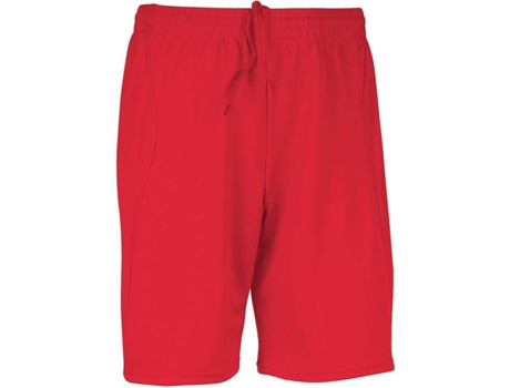 Pantalones Cortos para Niño PROACT Deportiva Rojo (12/14 años)