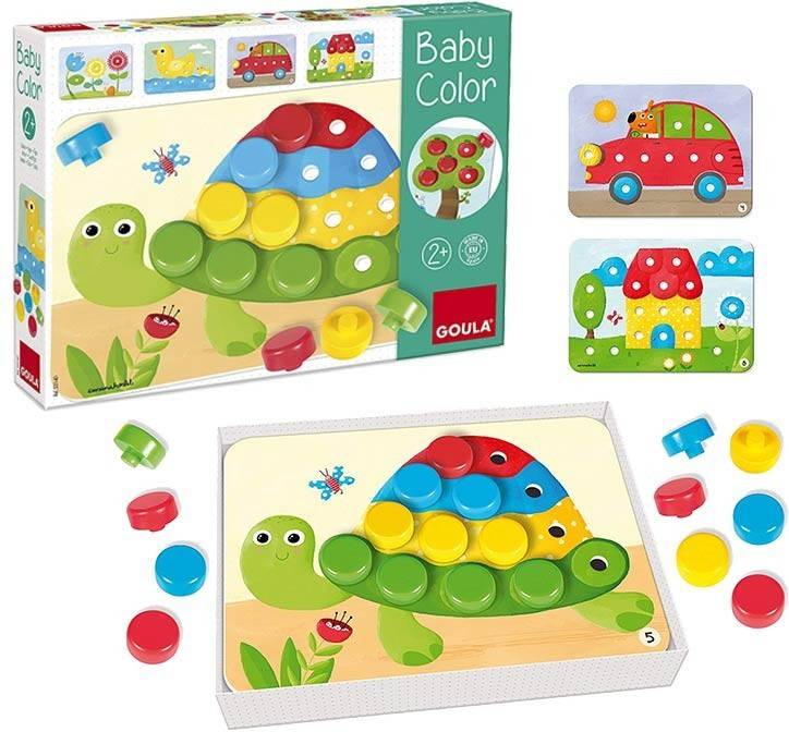 Juego Didáctico JUMBO Mosaic Baby Color