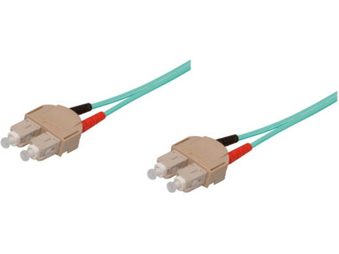 Cable de Fibra Óptica ALCASA 0.5m SC/SC