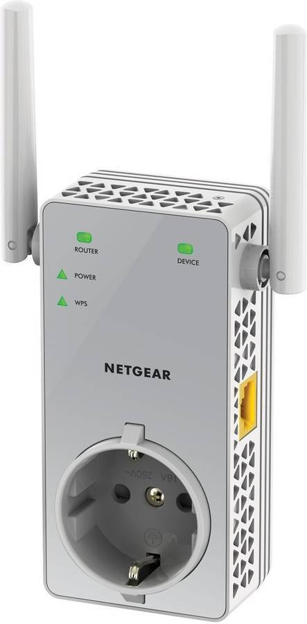 Repetidor Wi-Fi NETGEAR EX3800-100PES (AC750 - 300 + 450 Mbps)