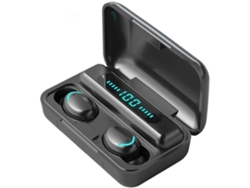 Auriculares Bluetooth True Wireless LOVEBABYLY F9 (In Ear - Micrófono - Noise Cancelling - Negro)