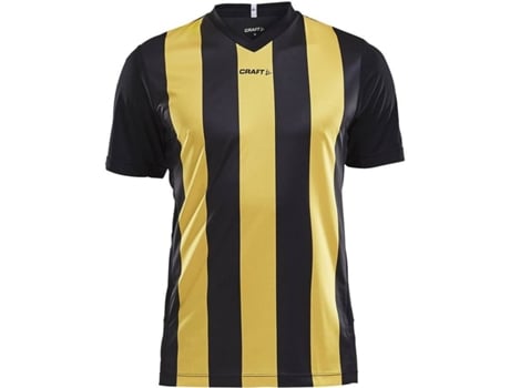 Camiseta de Hombre para Fútbol CRAFT Progress Multicolor Amarillo (XS)