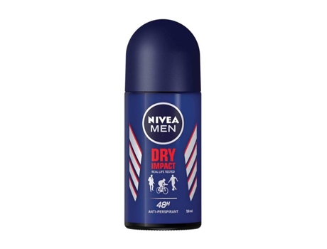 Nivea Men Dry Impact Men Desodorante Roll-On 50 Ml 1 Unidades