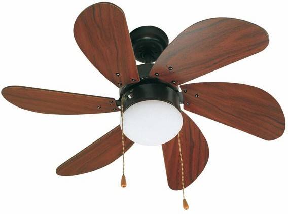 Ventilador de Techo FARO BARCELONA Palao Marrón (46 W - Diámetro 81 cm)