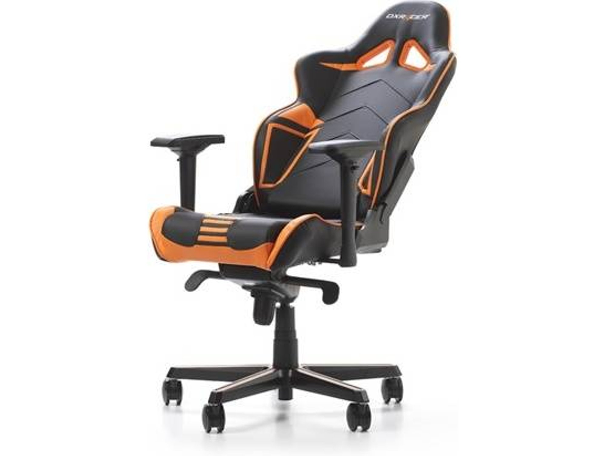 Silla Gaming DXRACER Racing Pro R131-NO (Hasta 115 kg - Elevador a Gas Clase 4 - Negro y Naranja)