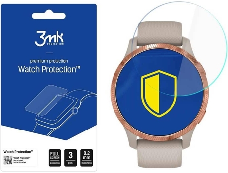 Protector Cristal Templado Garmin Venu 3MK Flexible