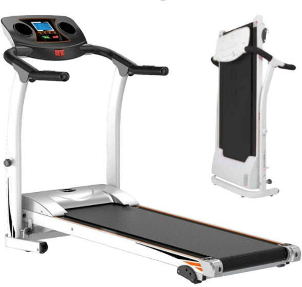 Cinta Correr C1 plegable ultra silenciosa con pantalla lcd by fitness tech deslizante negro y