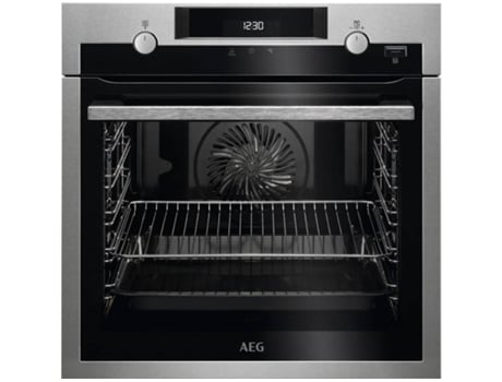 Horno a Vapor AEG SteamBake BPE555320M (71 L - 59.5 cm - Pirolítico - Inox)