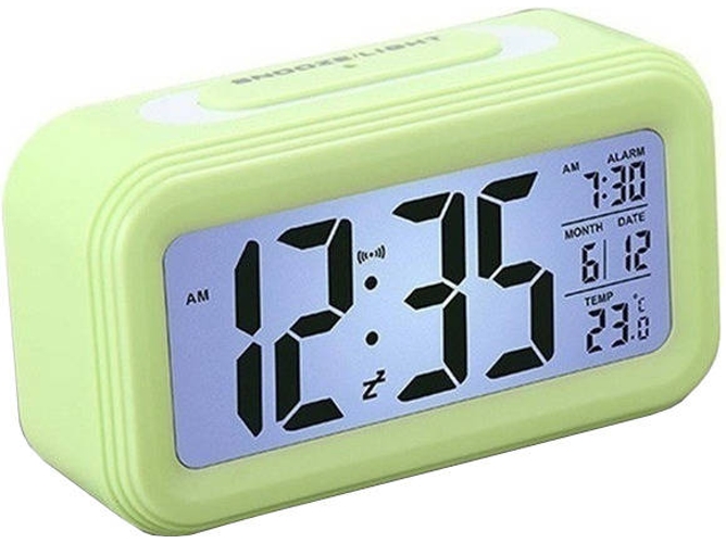 Reloj Despertador RITTEREC Home LED Verde