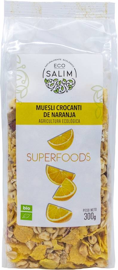 Ecosalim Muesli Crocanti naranja 300g salim 300