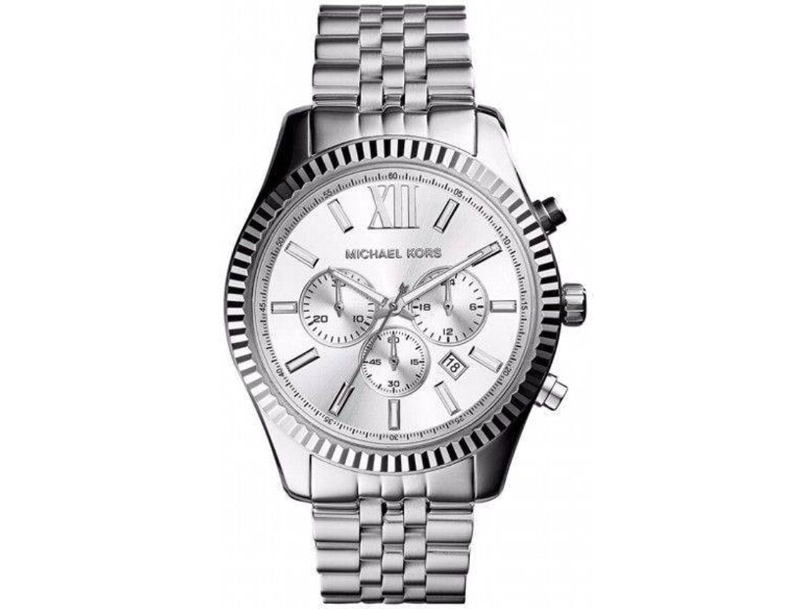 Reloj MICHAEL KORS Hombre Acero inoxidable Plateado Worten.es