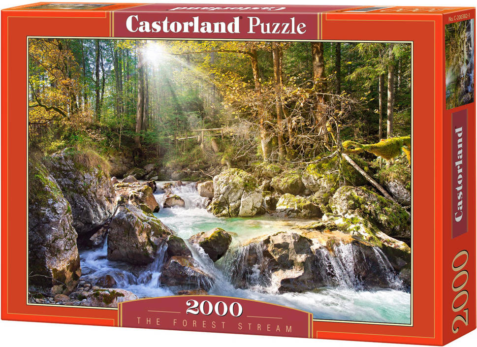 Puzzle CASTORLAND The forest stream (2000 Piezas)