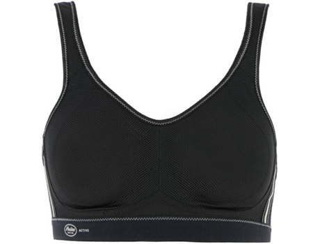 Sujetador Deportivo para Mujer ANITA Air Control Negro para Fitness (95B)