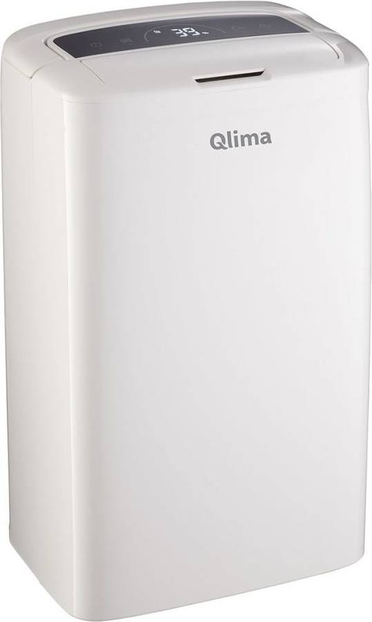 Qlima Deshumidificador antisalpicaduras 75 m³ 1,8 L blanco D 612