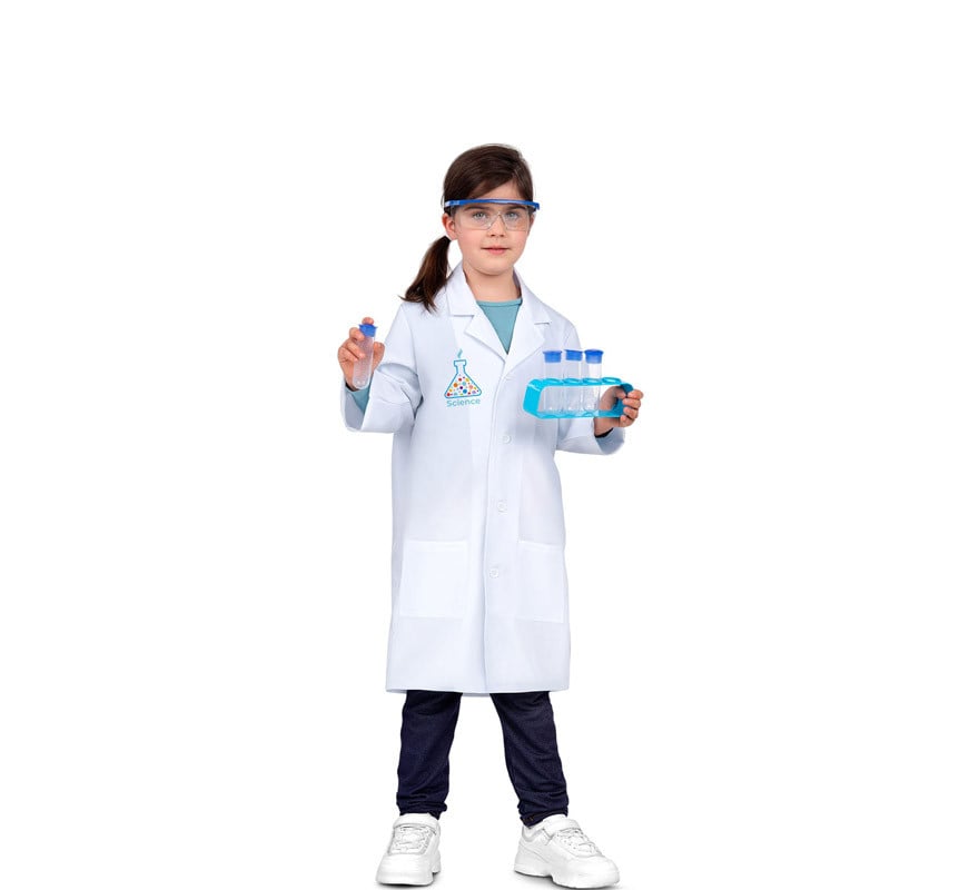 Disfraz Unisex MOM Quiero ser uno Cientista  (3 - 5 años)