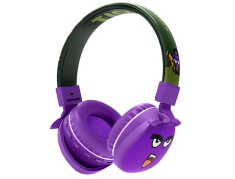 Auriculares AVIZAR KASKJELMONSPP (Bluetooth - Morado)