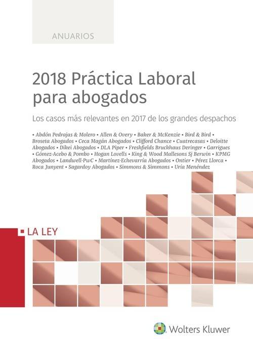 2018 Laboral Para abogados libro salvador del rey