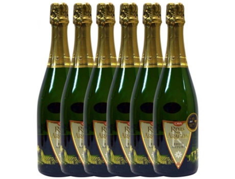 Espumante LANGA Langa Reyes De Aragón Brut Nature Cava (0.75 L - 6 unidades)