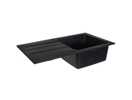 Fregadero MAIDSINKS de Un Seno 1D Volcano 76x44 cm Negro