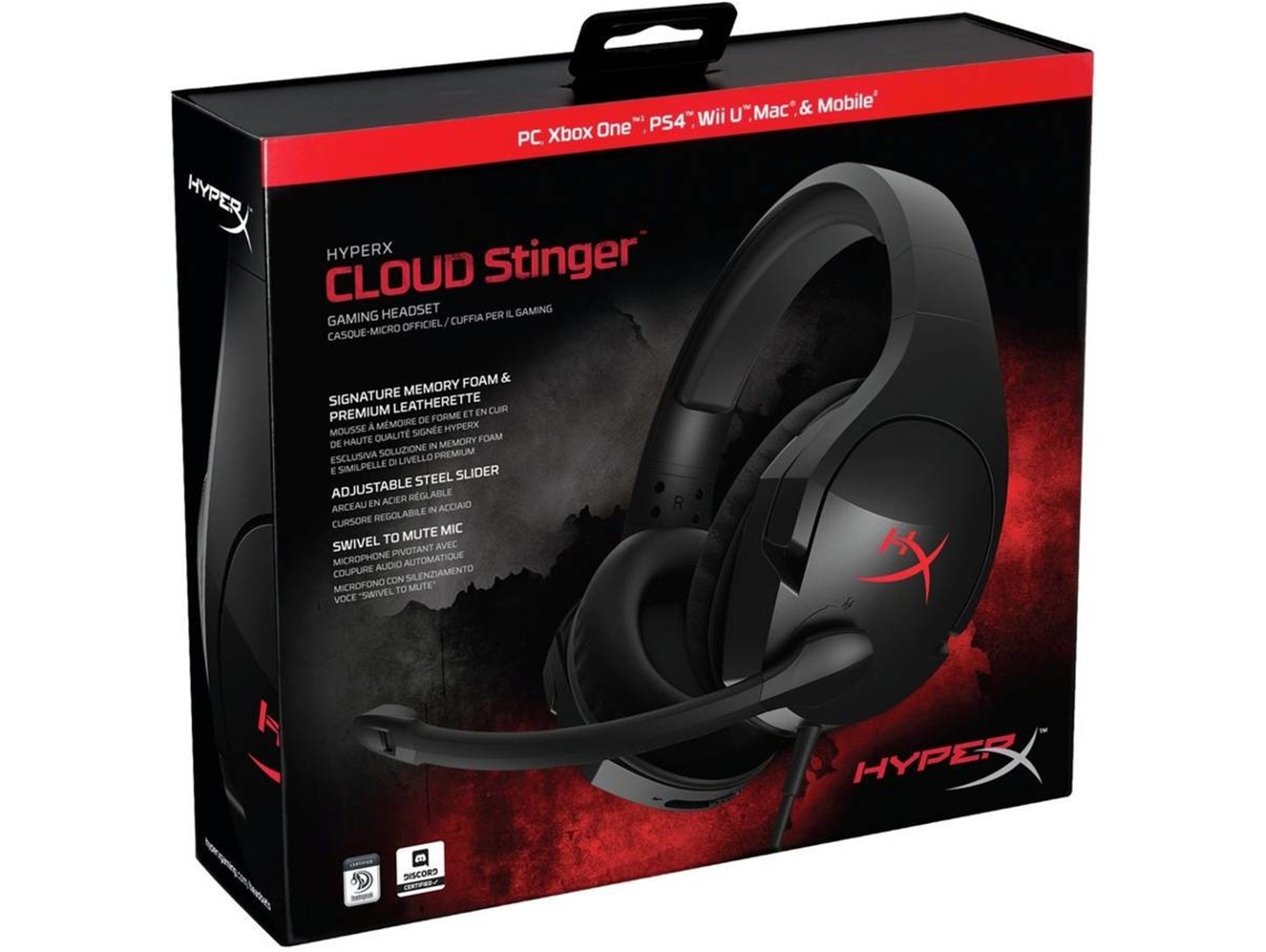 Auriculares Gaming Con Cable HYPERX Cloud II (Over Ear - Multiplataforma -  Noise Cancelling - Negro)