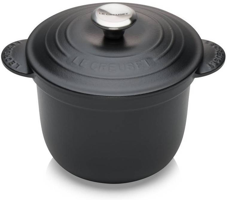 Cacerola LE CREUSET (Negro - Hierro Fundido - 18 cm)