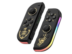 Kit Joycon Com Led Rgb Para Nintendo Switch Kingdom Sword VENISYMLIS