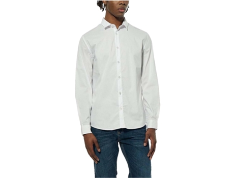 Camisa KAPORAL Algodón Hombre (S - Blanco)