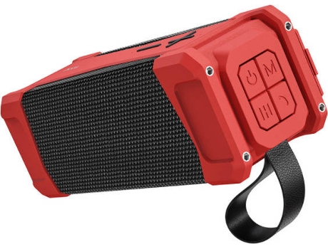 Altavoz Bluetooth CHRONUS 0831H4 (Autonomía: Hasta 20 h - Rojo)