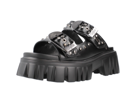 Zapatos de Mujer BUFFALO Lion Ari Tecido Negro (39)