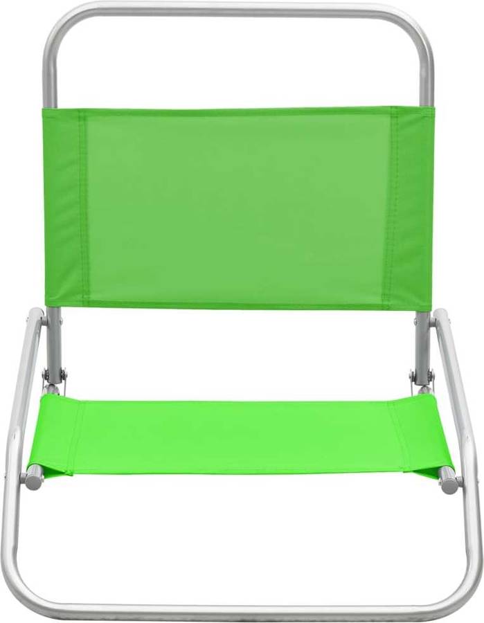 Silla de Playa VIDAXL Plegable 310370 (51x61x58 cm - Tela)