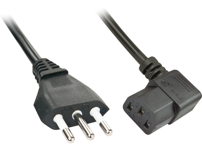 Cable de Alimentación LINDY (2 m - Negro)