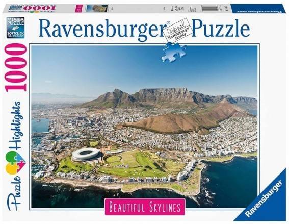 Puzzle RAVENSBURGUER Paisaje Ciudad Del Cabo (Edad Mínima: 12 Anos - 1000 Piezas)