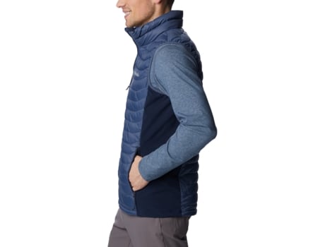 Chaleco para Hombre COLUMBIA (L - Azul)