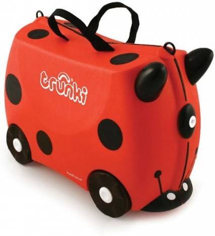 Maleta Andador para Niños TRUNKI Mariquita