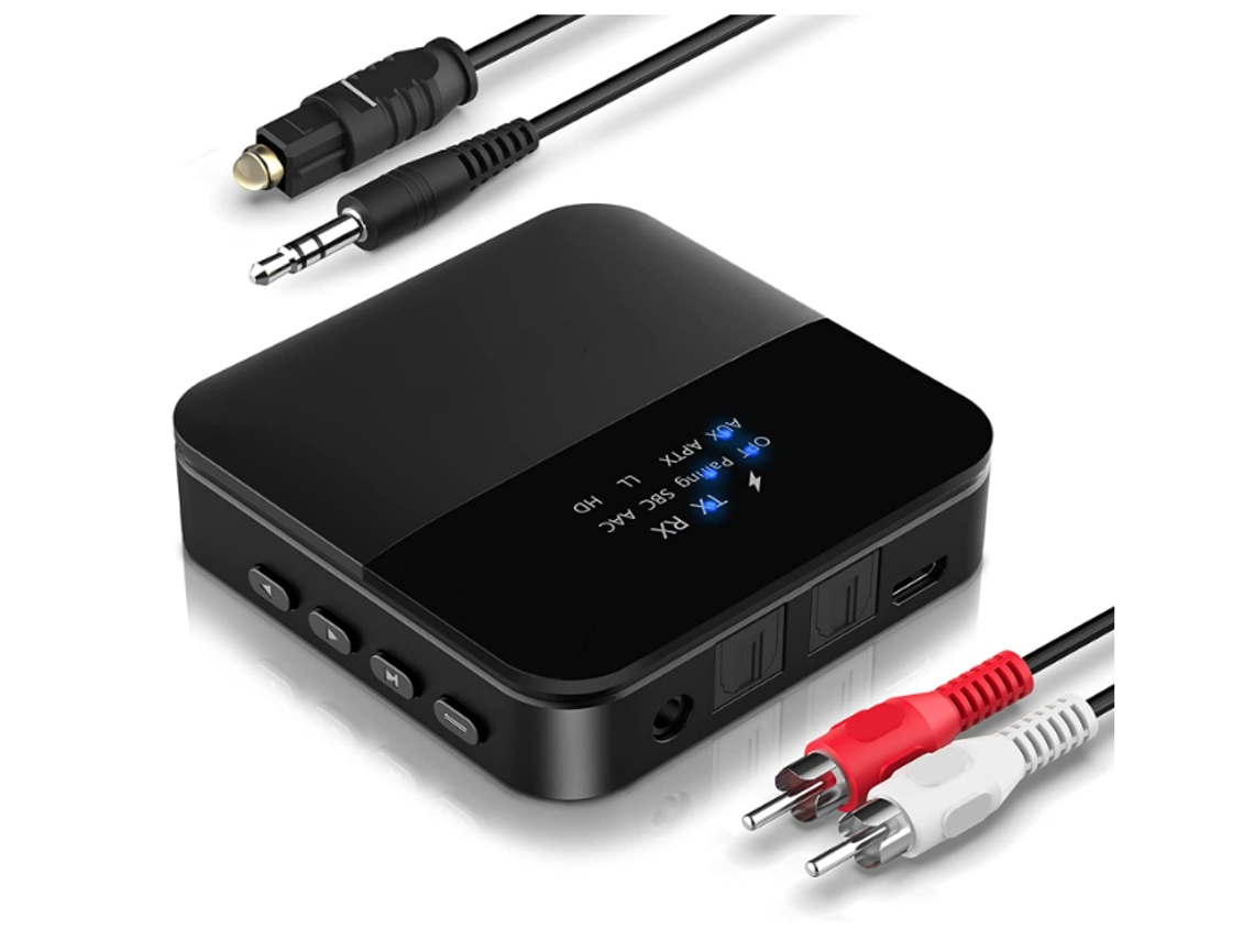 Transmisor y Receptor Bluetooth de Audio y Datos RX - TX BT 5.0 Pantal