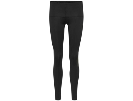 Pantalones Ajustados para Mujer HUMMEL Paris Cintura Alta Negro para Fitness (XS)