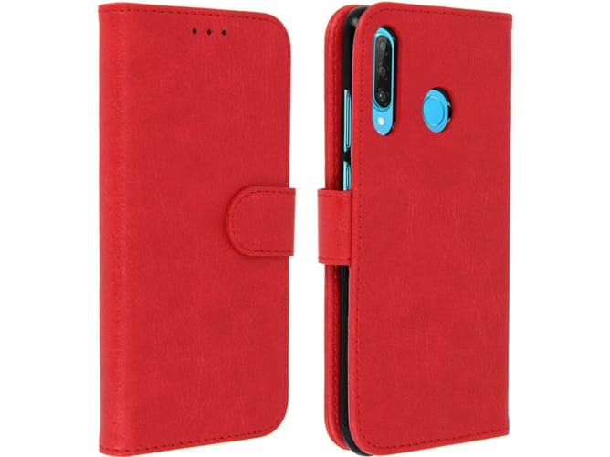 Funda Huawei P30 Lite AVIZAR Vintage Rojo