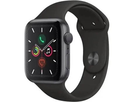 APPLE Watch Series 5 GPS (Reacondicionado Reuse Marcas Mínimas - 44 mm - Aluminio Gris Sideral, Negro)