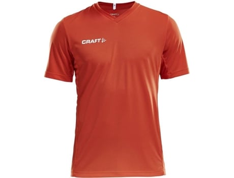 Camiseta de Hombre para Fútbol CRAFT Squad Solid Rojo (M)