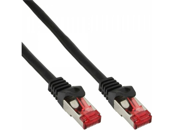 Cable de Red INLINE (RJ45 - 25 m - Negro)