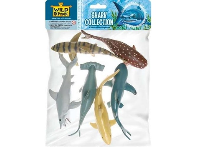 Conjunto de Figuras WILD REPUBLIC Tiburón