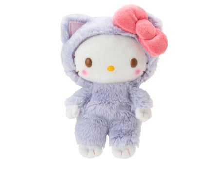 Dibujos Animados Mi Melodía Pequeñas Estrellas Gemelas Figura Muñecos de Peluche Cosplay Felpa de Gato Hola Gatito - 20Cm