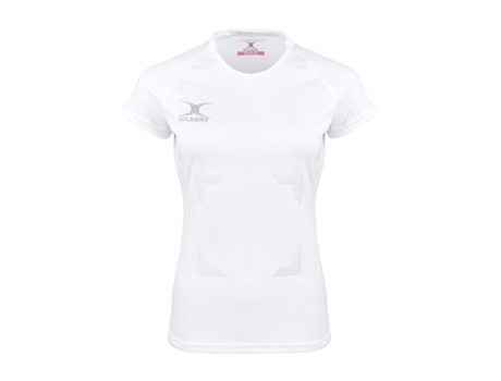 Camiseta de Mujer GILBERT Eclipse Hook Loop Blanco (2XL)